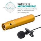 Movo LV-6 Omnidirectional & Cardioid Lav Mic Set
