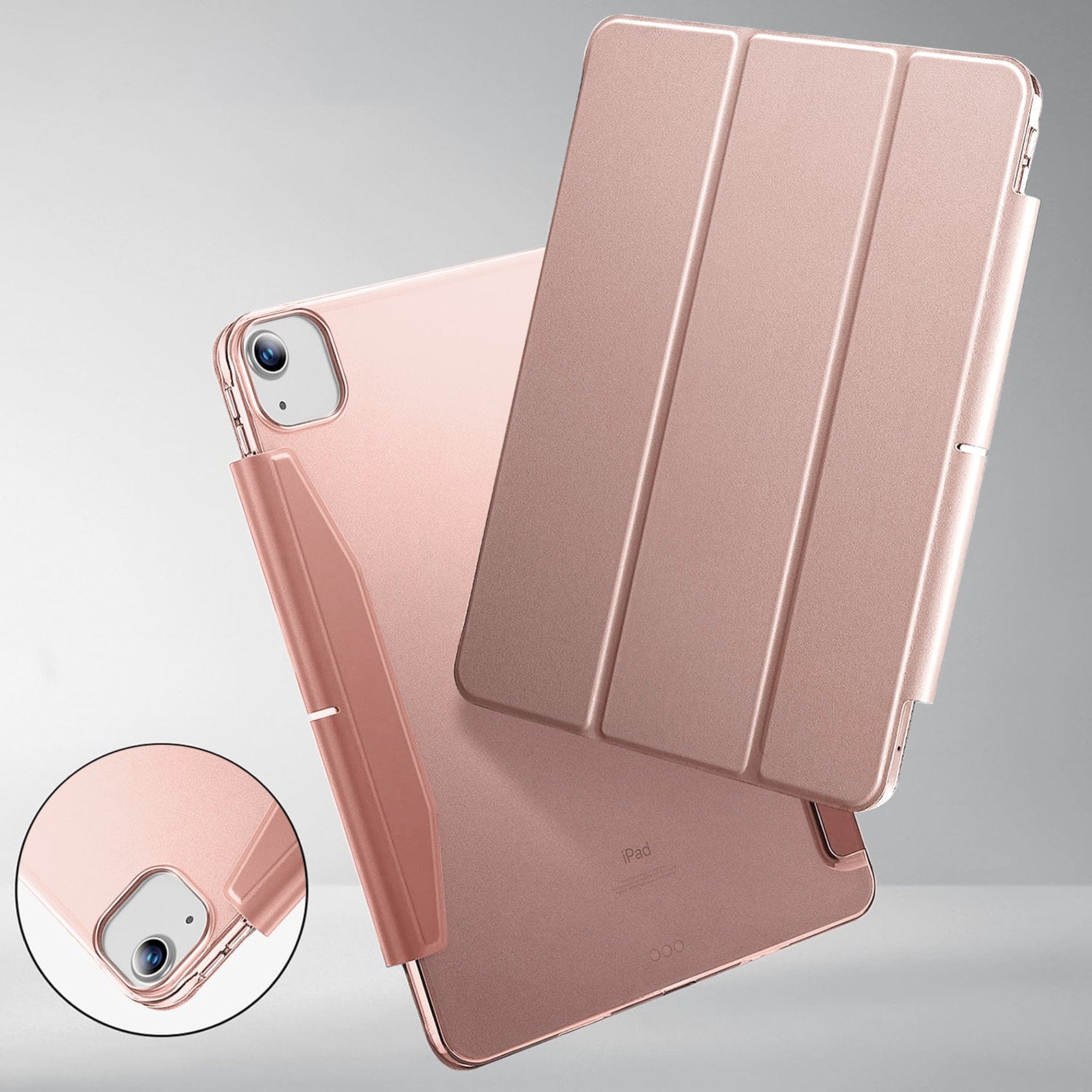 SAHARA - Venture Series Tri-Fold Folio Case for Apple iPad Air 13" M2/M3 - Desert Rose