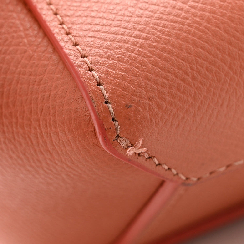 Grained Calfskin Pico Belt Bag Lychee