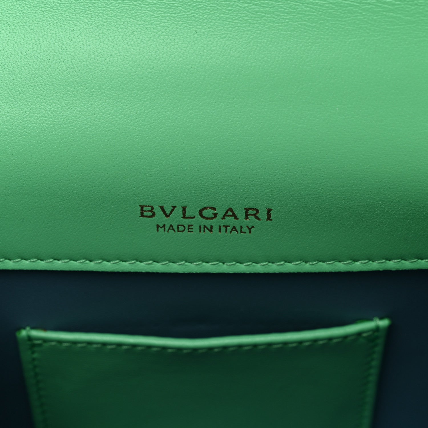 Calfskin Serpenti Forever Maxi Chain Crossbody Bag Green