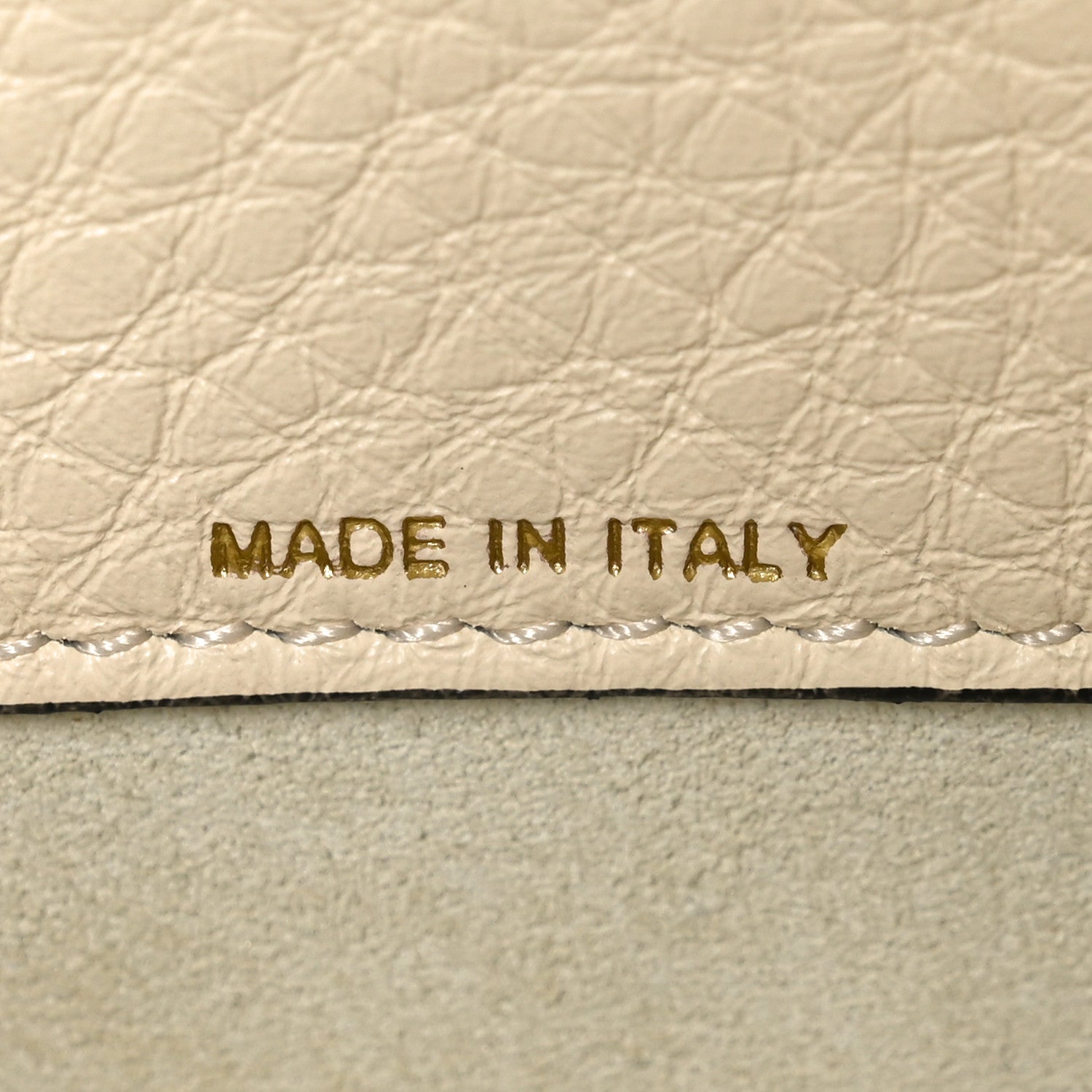 Soft Grainy Calfskin Alltime Shoulder Bag White
