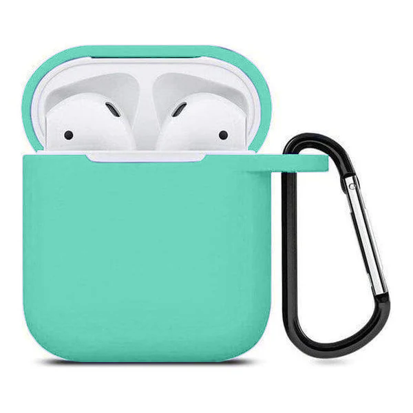 Entronix Case Compatible with AirPods 1st/2nd Gen - Soft-Touch Liquid Silicone