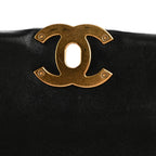 Lambskin Quilted Large Chanel 19 Flap Black