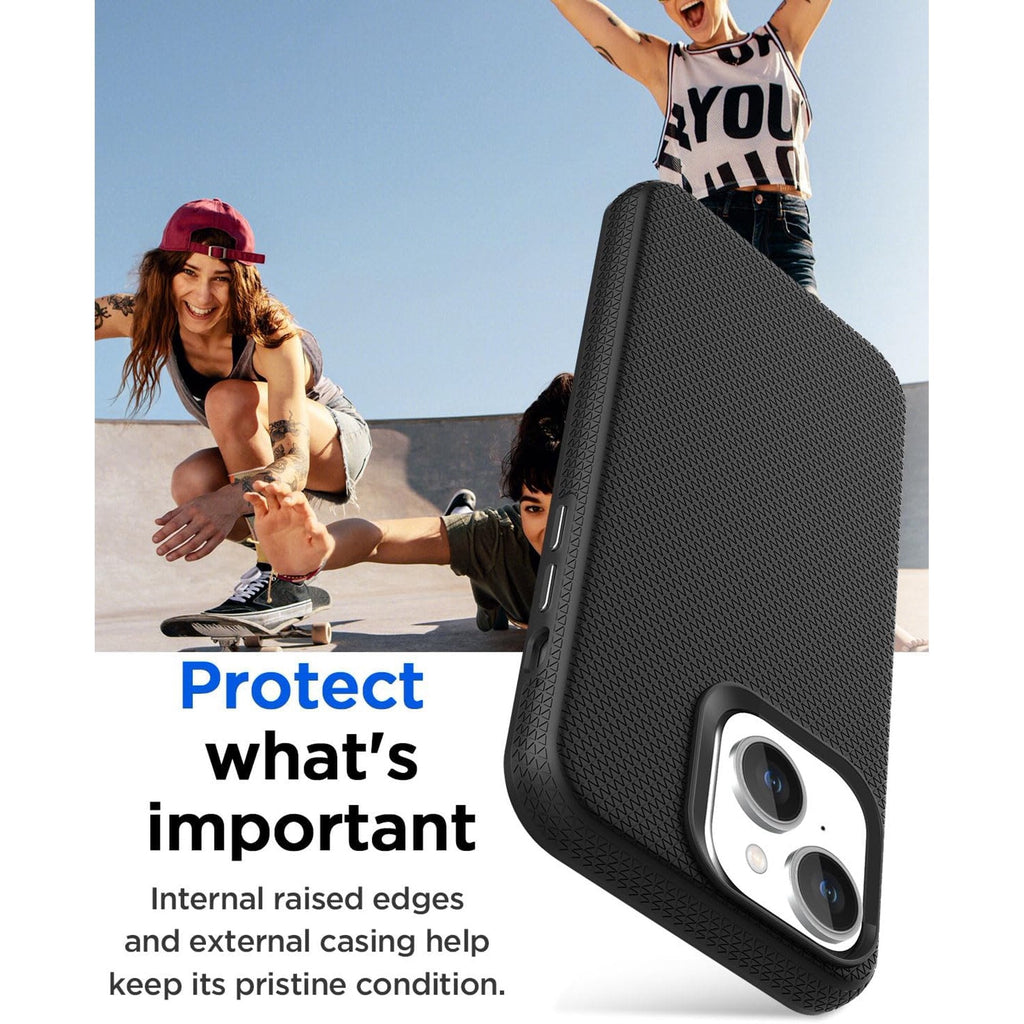 Entronix Case Compatible with iPhone 16 - Anti-Slip Rugged Shockproof Cover