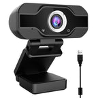 HD Webcam Online Video Live Online Course USB Drive free Computer Camera 1080P - Surface Shell with Dot