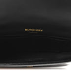 Patent Quilted Horseferry Print Lola Bum Bag Black