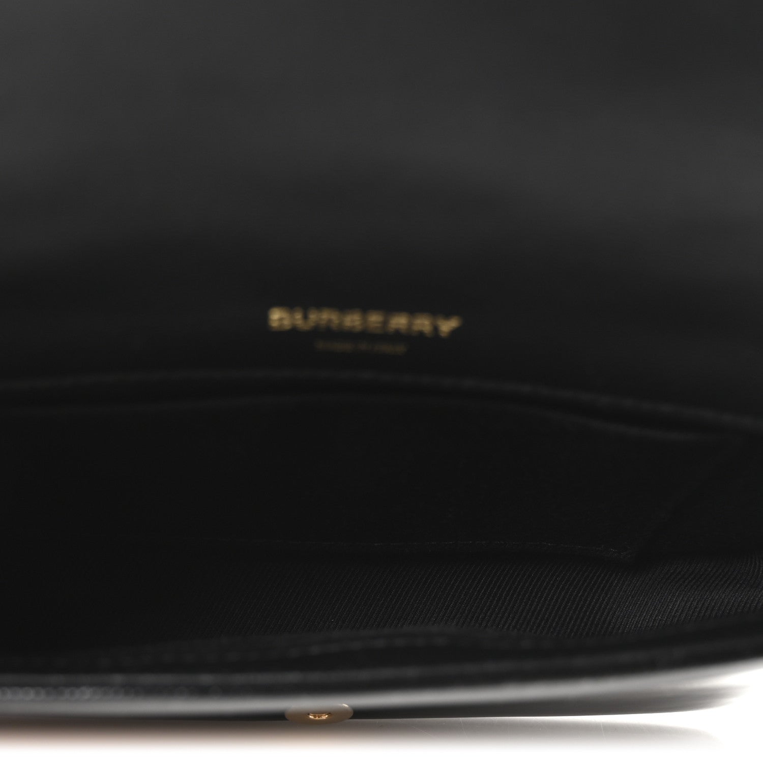 Patent Quilted Horseferry Print Lola Bum Bag Black