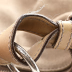 Suede Calfskin Small Hobo Beige
