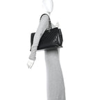 Caviar Quilted XL Grand Shopping Tote GST Black