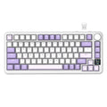 75% Mechanical Keyboard with Display and Knob, Hot-Swappable, Wireless 2.4GHz/Bluetooth/Wired, RGB Gasket Mount QM