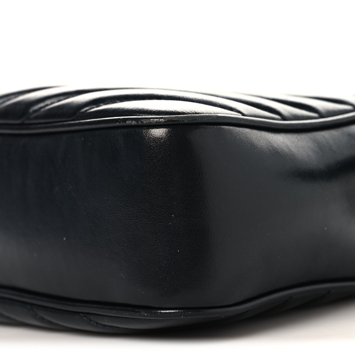 Calfskin Matelasse Monogram Lou Camera Bag Black