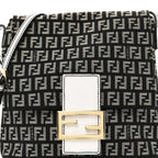 Zucchino Tube Messenger Bag Black White