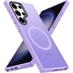 Entronix [Magnetic] Case Compatible with Galaxy S25 Ultra - Translucent Frosted Matte