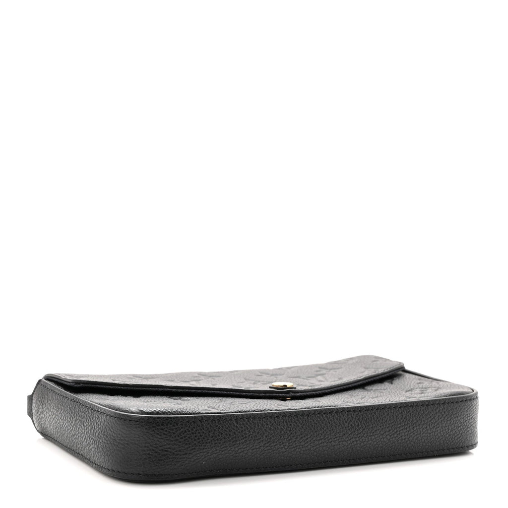Empreinte Pochette Felicie Chain Wallet Black