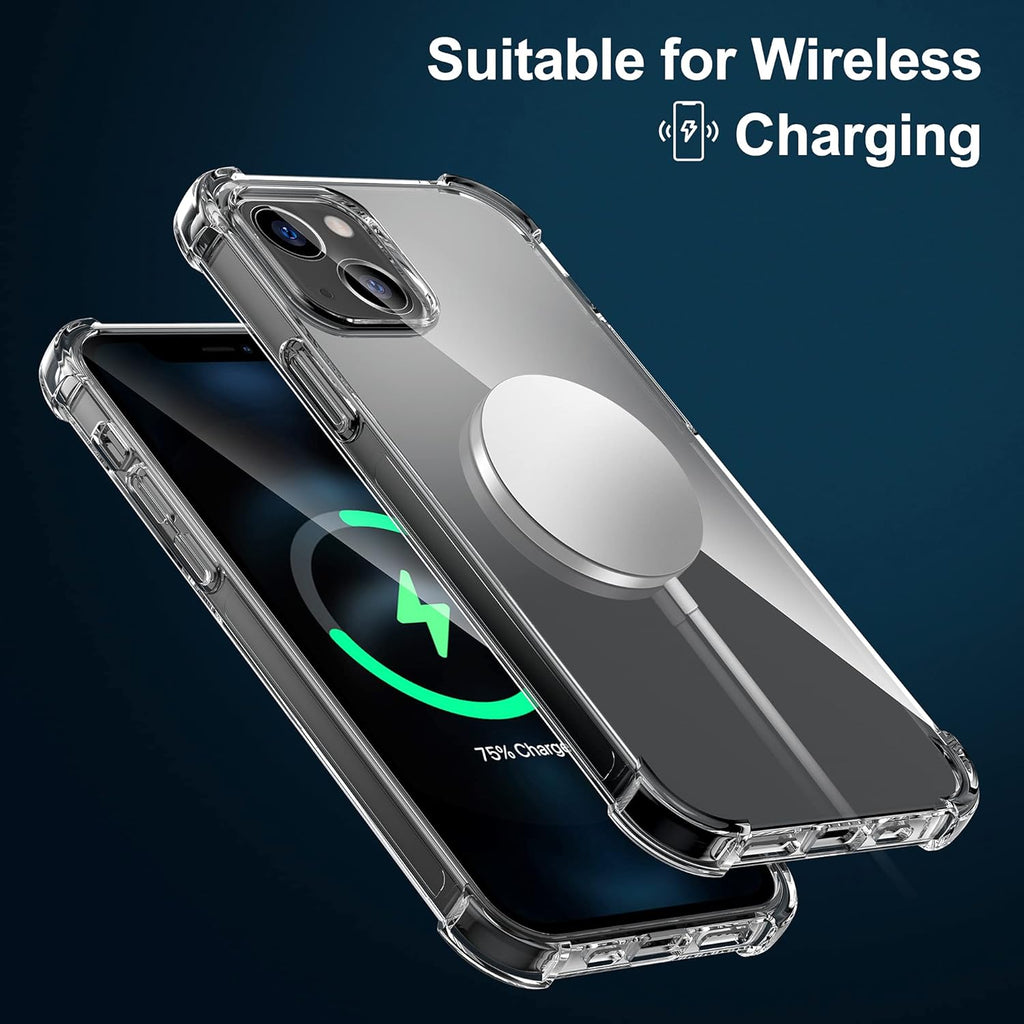 Entronix Case Compatible with iPhone 13 - [Flexible] TPU Clear