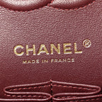 Caviar Quilted Small Double Flap Black