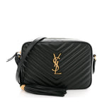 Calfskin Matelasse Monogram Lou Camera Bag Military Green
