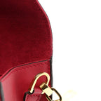 Calfskin Chain Louise MM Red