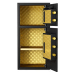 Streamdale Large Double-Door Digital Safe w/ Fireproof Bag