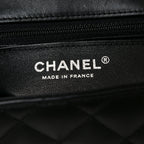 Lambskin Quilted Mini Square Flap So Black