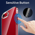 Entronix Case Compatible with iPhone 8/7/SE - [Hard Back] Thick Clear