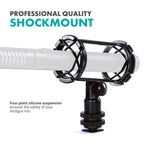 Movo SMM1 Camera Shoe Shockmount for Shotgun Mics