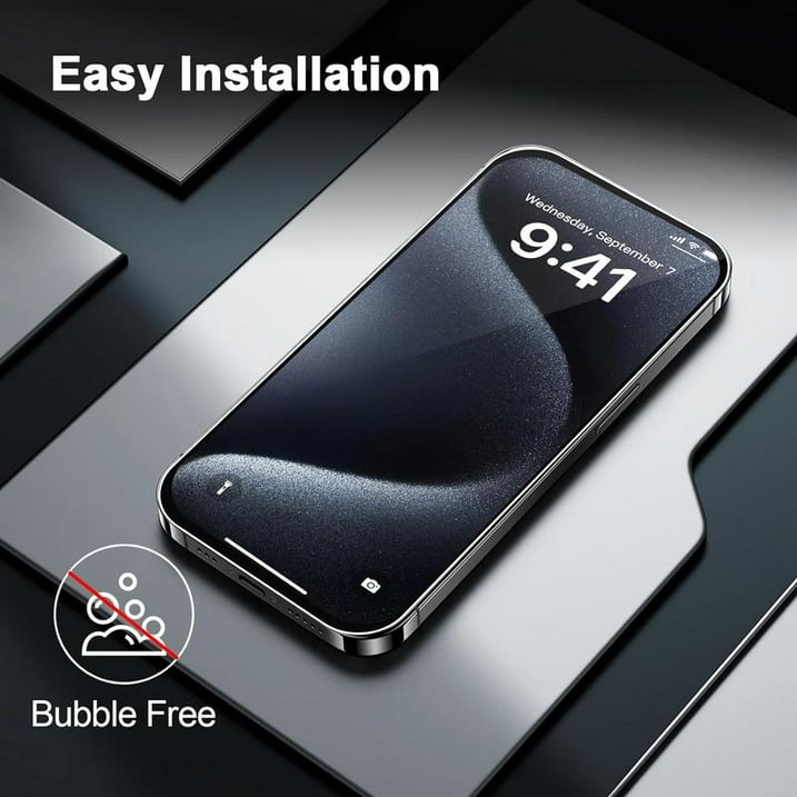 Entronix Bundle Compatible with iPhone 16 Pro Max - Liquid Silicone Case, 1 Clear Screen Protectors & 1 Camera Lens Protectors
