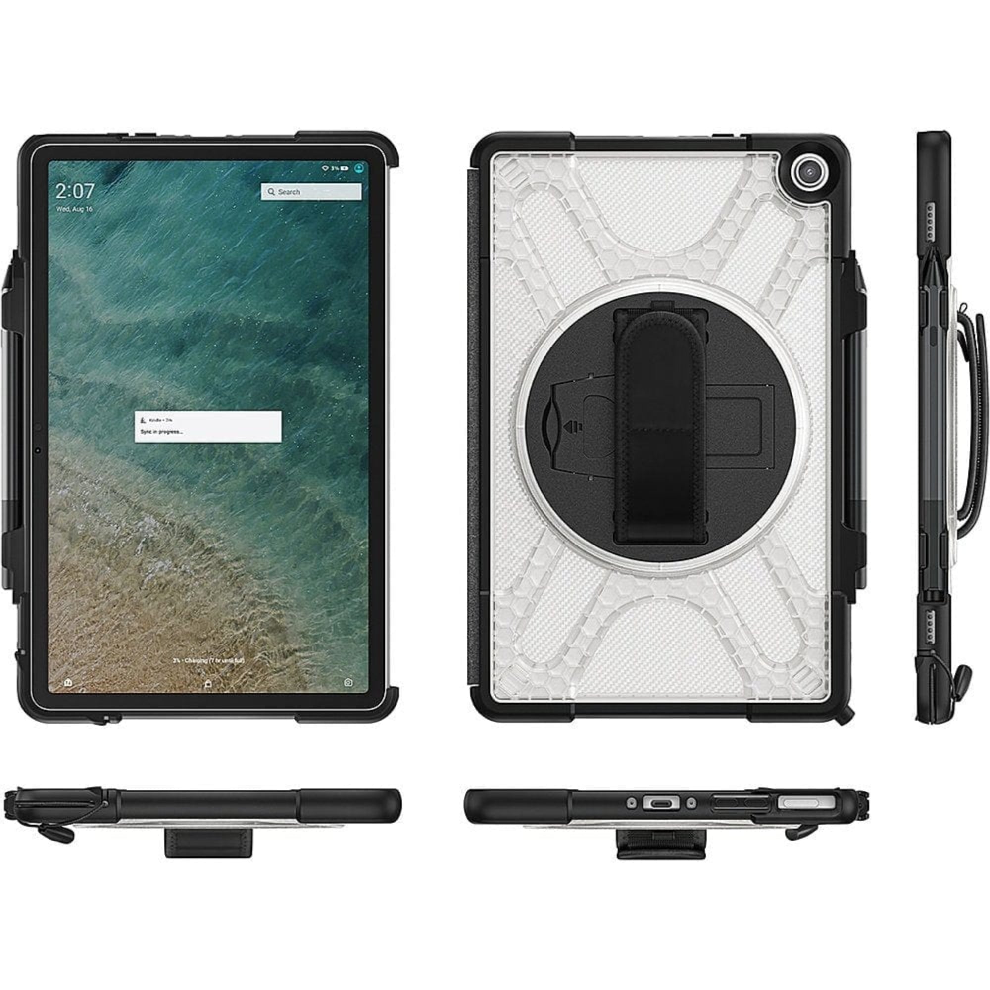 SAHARA - DEFENSE-X Series Case for Amazon Fire Max 11 (2023) - Clear