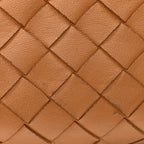 Nappa Intrecciato Teen Jodie Hobo Caramel