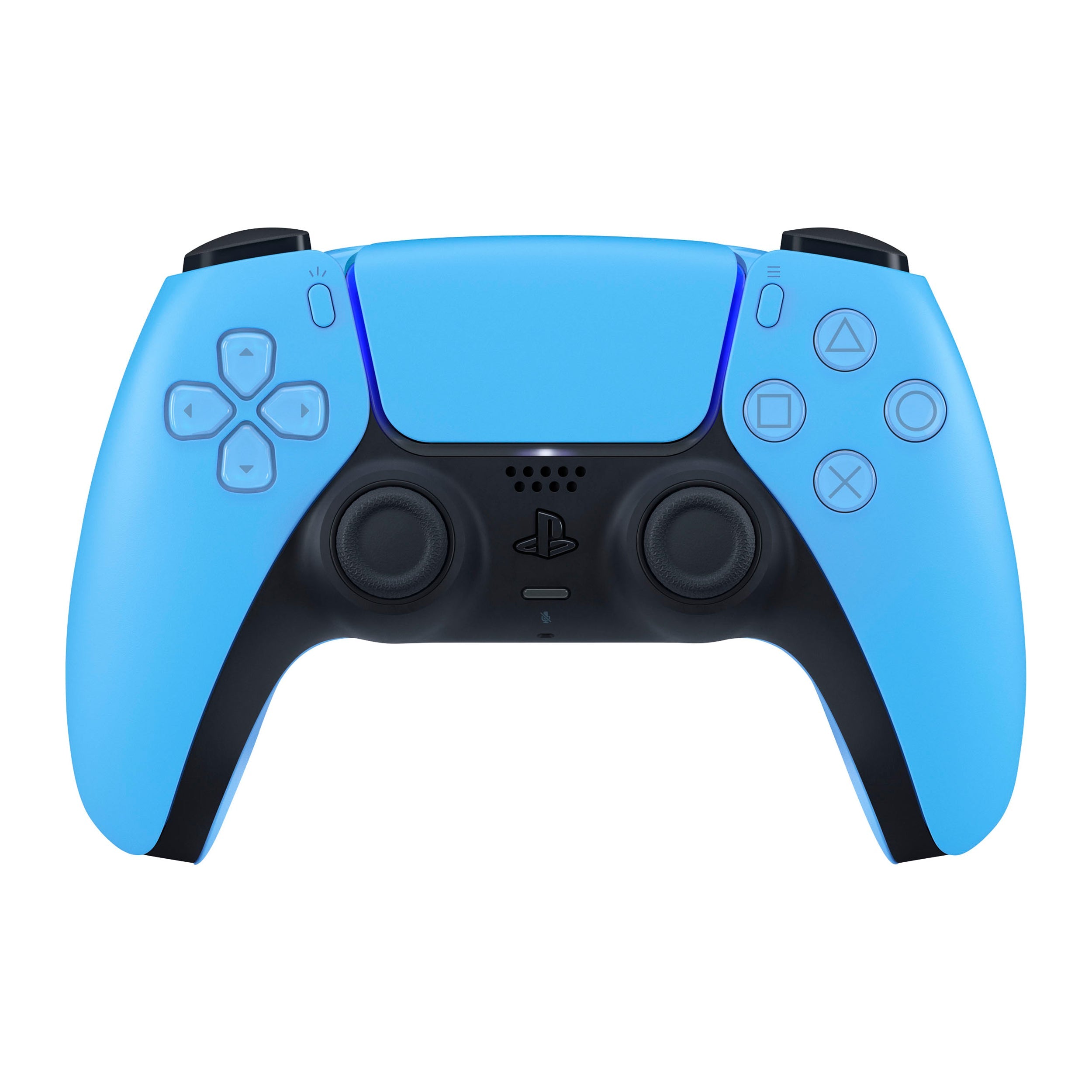 DualSense Controller in Blue with Silicone Sleeve