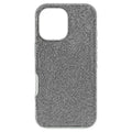 High smartphone case, iPhone 17, Silver tone