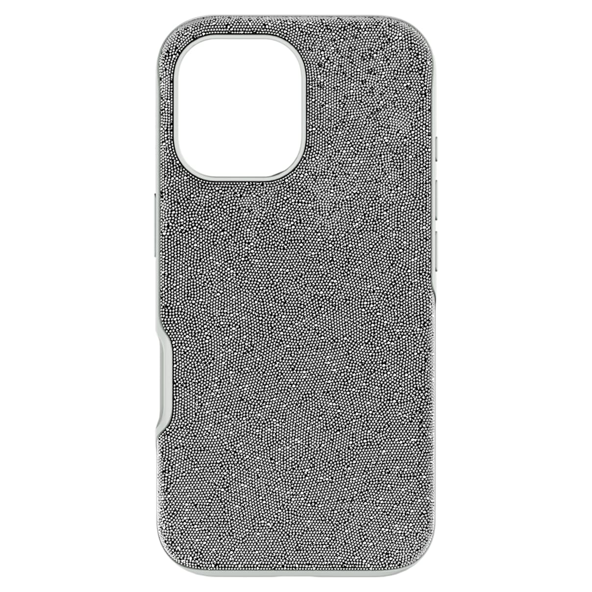 High smartphone case, iPhone 17, Silver tone