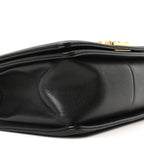 Caviar Quilted Medium Boy Flap Black