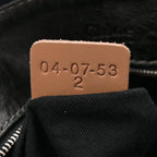 Calfskin Medium Paddington Capsule Satchel Bleu Nuit