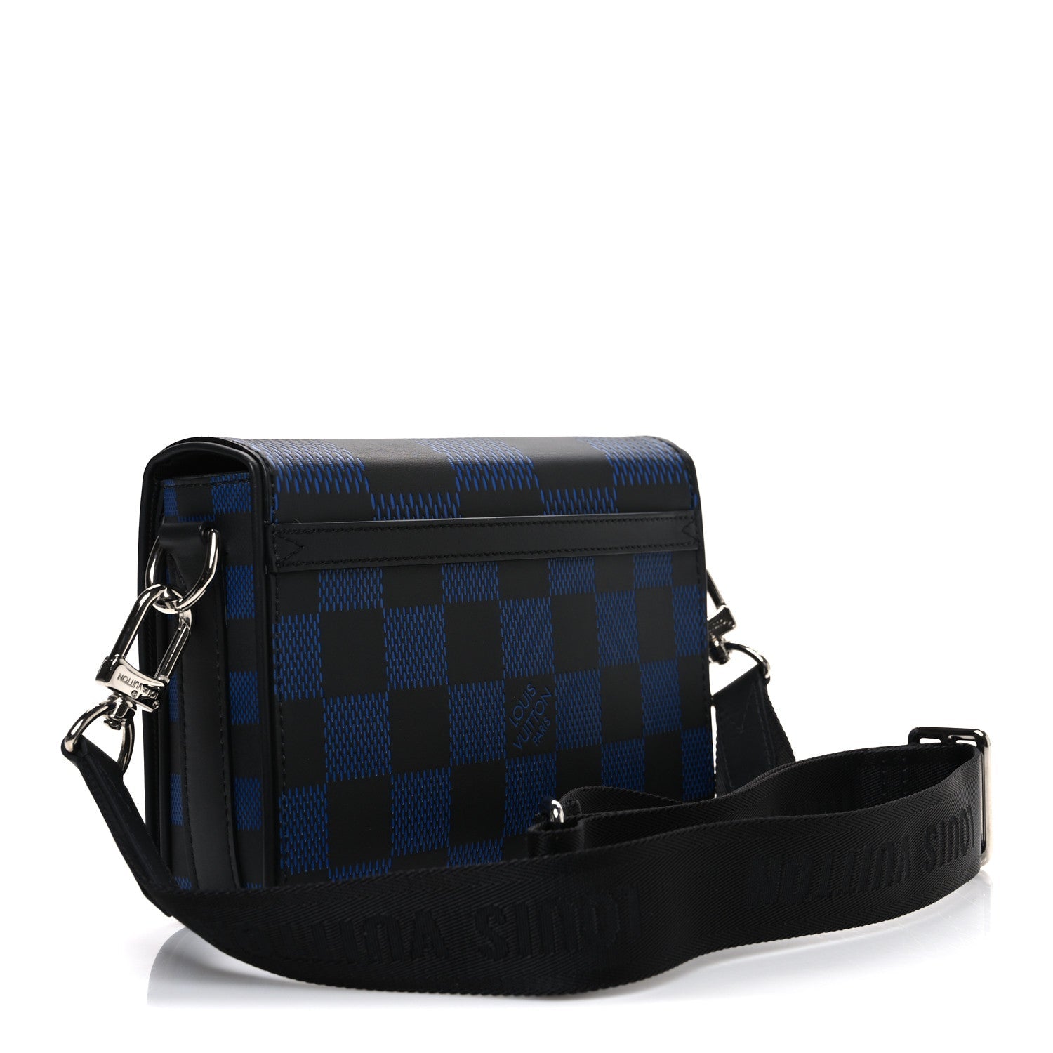Damier Graphite 3D Studio Messenger Navy