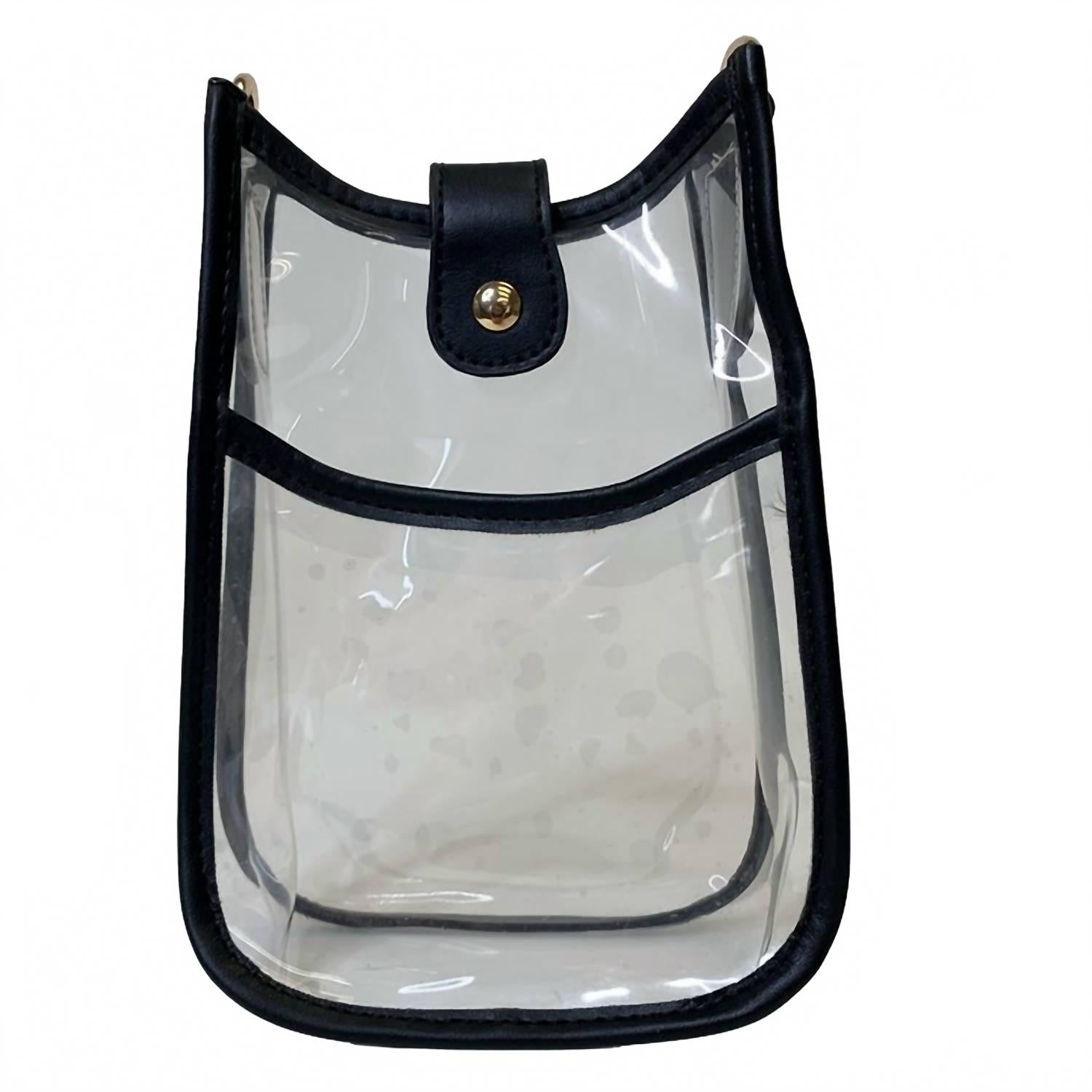 Women's Brenna Game Day Phone Bag In Clear/black