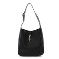 Smooth Calfskin Small Le 5 A 7 Soft Hobo Black