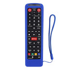 Silicone Protective Case Sleeve For Samsung LCD LED HDTV 3D Smart TV Remote; Samsung BN59-01199F BN59-01301A Remote Holder Skin; Shockproof Samsung Remote Bumper Back Covers