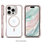 SAHARA - Venture Series Clear Rebound Case with Kickstand - Apple iPhone 16 Pro Max