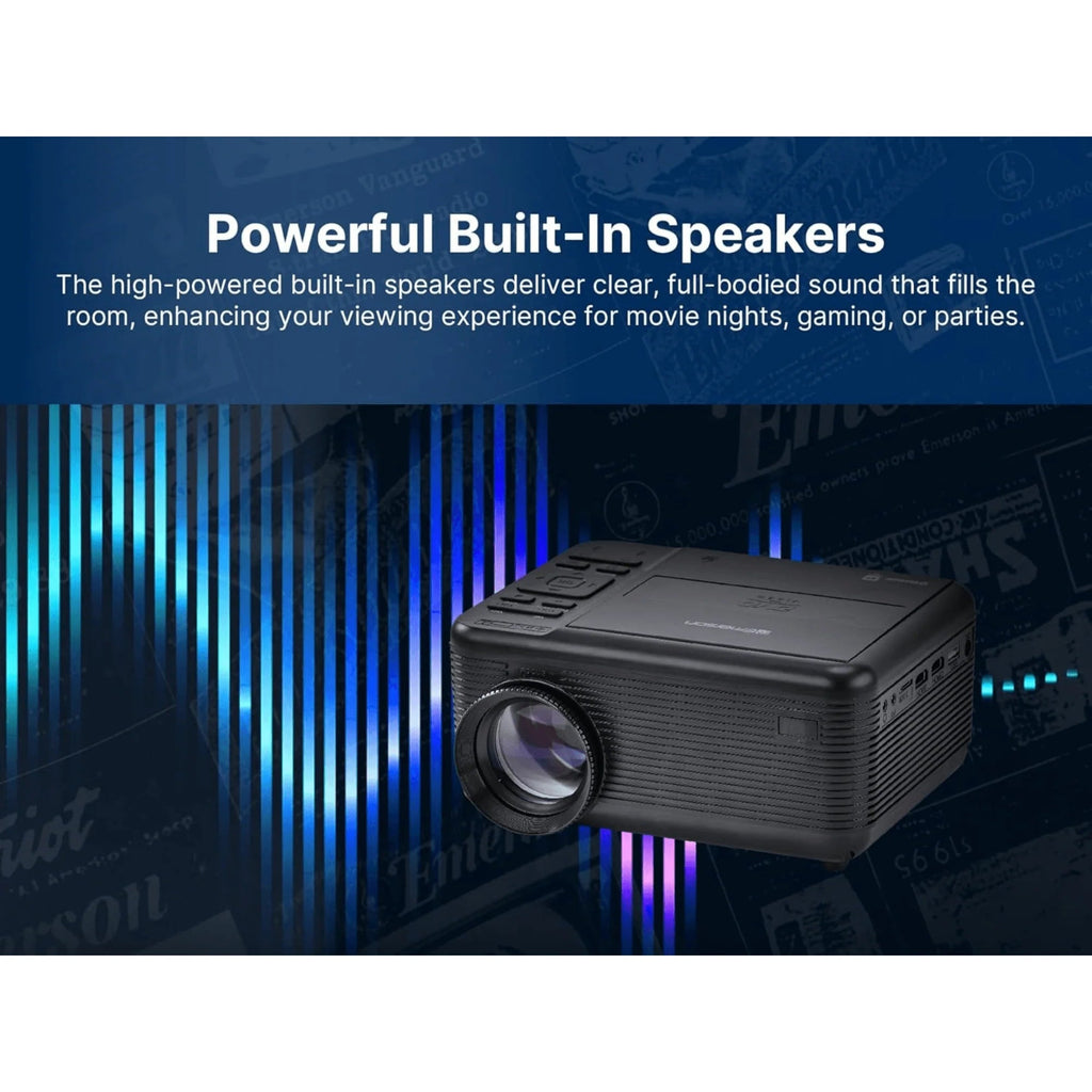 120" Home Theater LCD Projector with Built-In TV Tuner and DVD Player