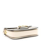 GG Supreme Monogram Horsebit 1955 Shoulder Bag Beige Mystic White