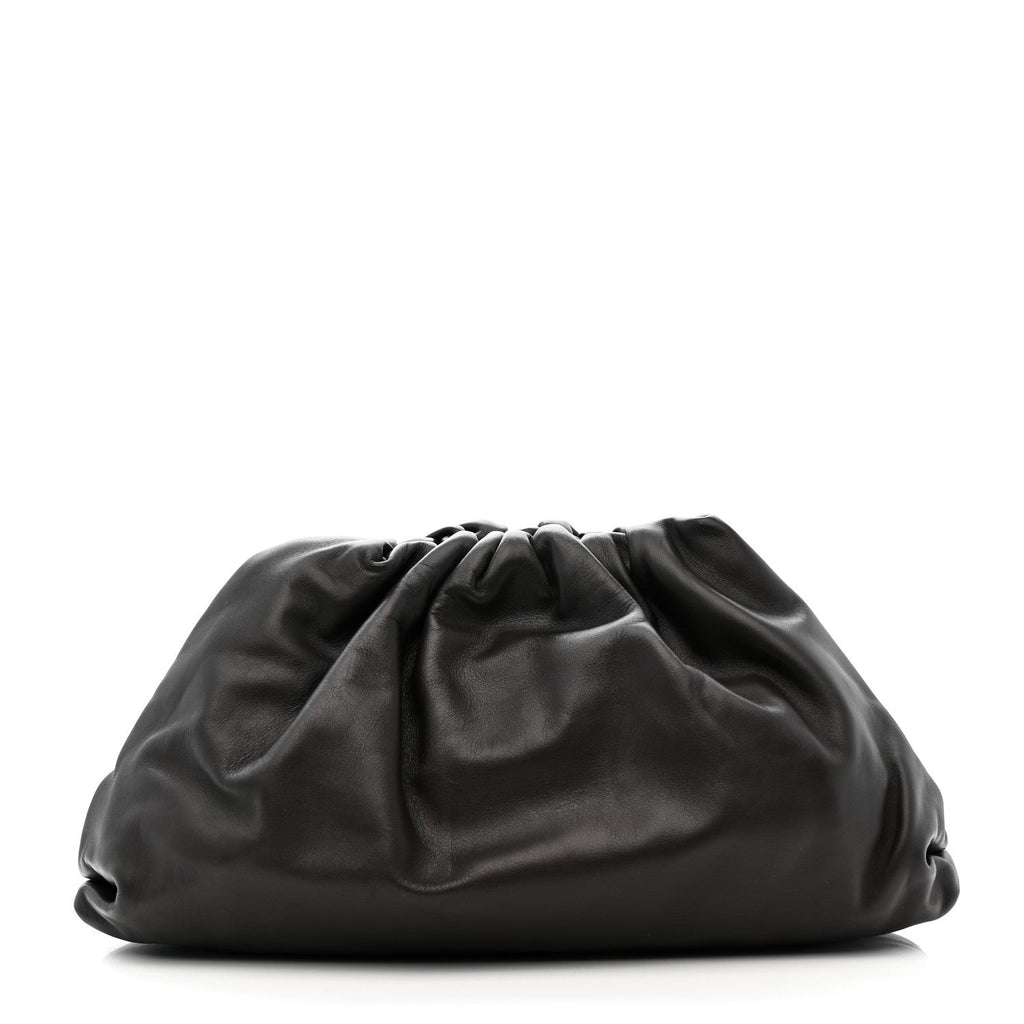 Smooth Butter Calf The Pouch Oversized Clutch Fondant