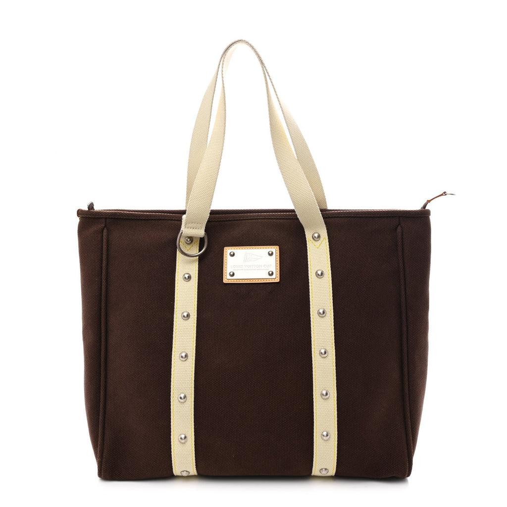 Toile Antigua Cabas GM Tote  Brown