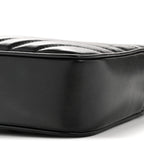Calfskin Matelasse Monogram Lou Camera Bag Black