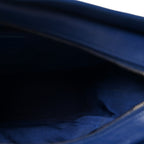 Aged Calfskin Quilted Medium Gabrielle Hobo Blue