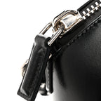 Shiny Lord Calfskin Mini Antigona Black