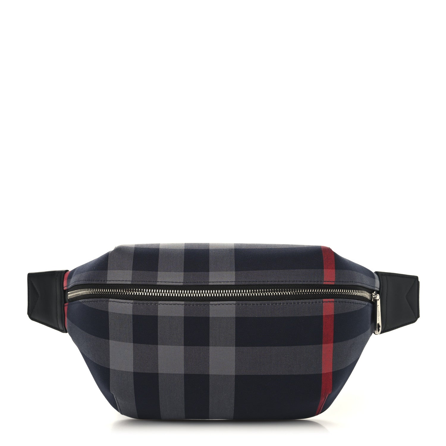 House Check Sonny Bum Bag Navy Grey