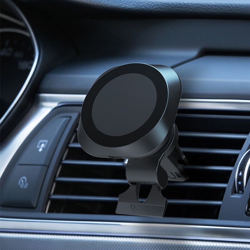 30W QI Magnetic Car Wireless Charger for macsafe iPhone 14 13 12 pro max mini Air Vent Car Phone Holder Stand Fast Car Charging  - No Cable