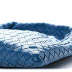 Calfskin Intrecciato Small Hop Deep Pacific