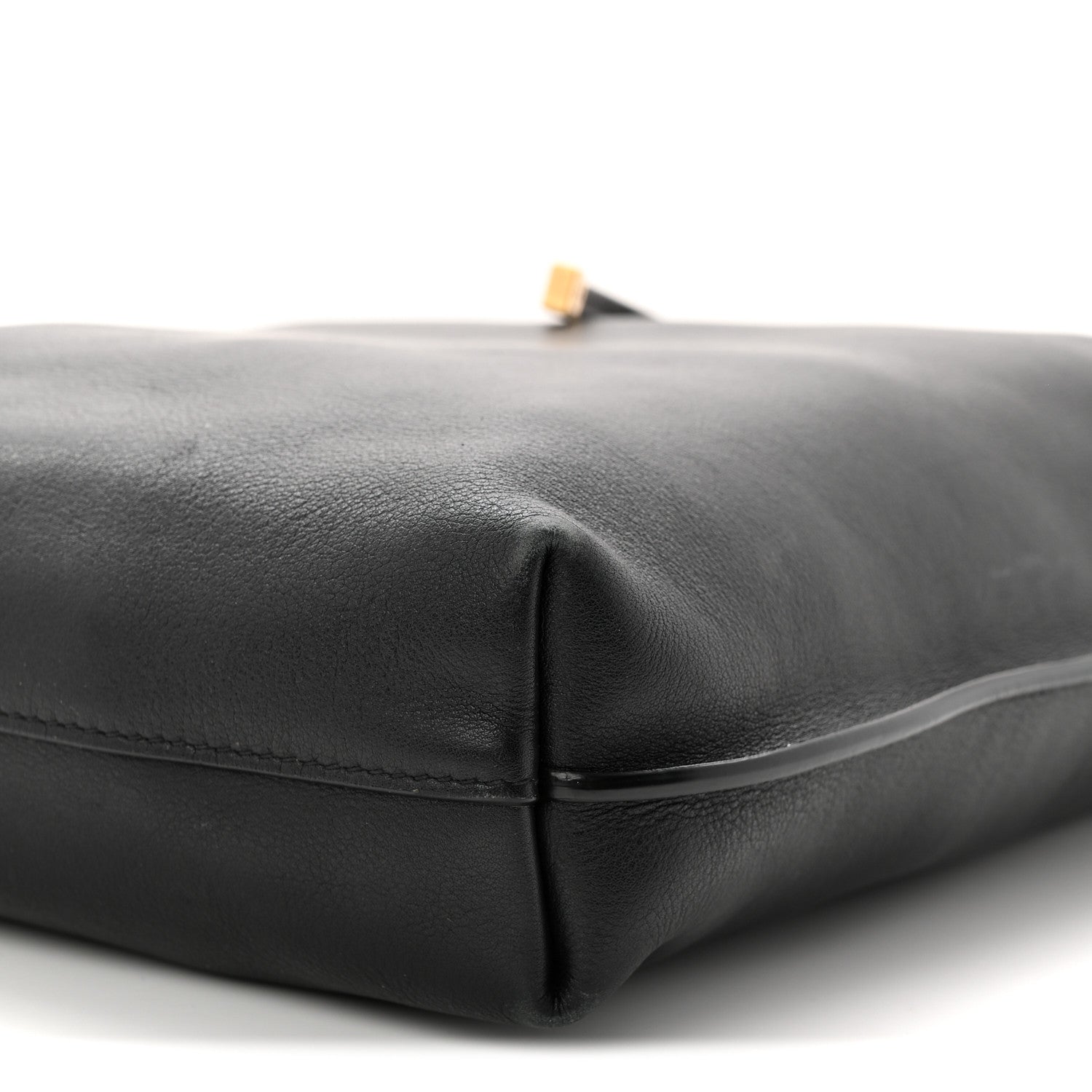 Calfskin Small Suzanne Hobo Black